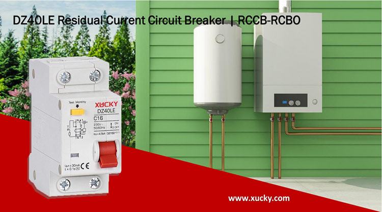 Qual equipamento DZ40LE RCBO é aplicado principalmente?