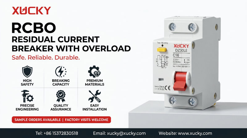 XUCKY redefine a segurança compacta com a nova série DZ30LE RCBO